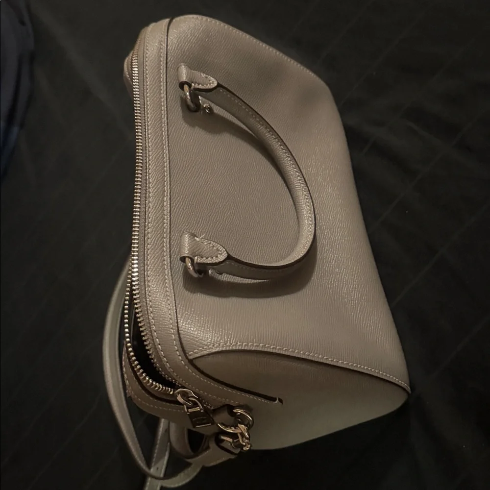 Coach gray Leather Satchel - Picture 3 of 4
